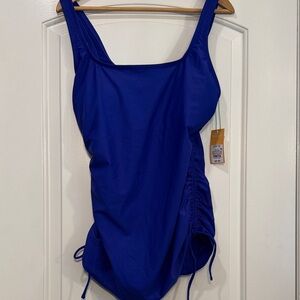 Kona Sol Blue Tankini New w/ Tag Size 12-14